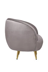 купить стильное Мягкое кресло для гостиниц Small Benee Grey в интернет-магазине