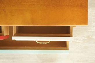 купить стильные Комод «Gouache Birch» горизонтальный арт M10526ETG/1