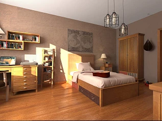 купить Комплект спальни из коллекции мебели "Gouache"  арт 1110