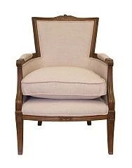 купить стильное Мягкое полукресло с подлокотниками Tous Beige