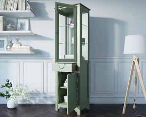 заказать Узкий шкаф-витрина "Olivia" арт GC2005