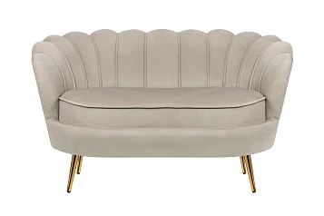 купить стильный Дизайнерский двухместный диван Pearl Double Taupe в интернет-магазине
