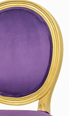 стильный Стул для кафе Volker Violet Gold