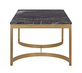 заказать Журнальный столик прямоугольный Aron Marble-Gd