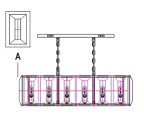 Люстра Harlow на заказ в интернет-магазине
