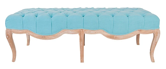 Оттоманка Alva Teal в интерьере