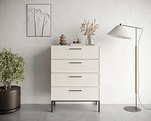Комод вертикальный с четырьмя ящиками "Nicole" арт NEM18 на заказ в интернет-магазине