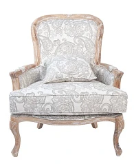 фото Мягкое полукресло с подлокотниками Shea