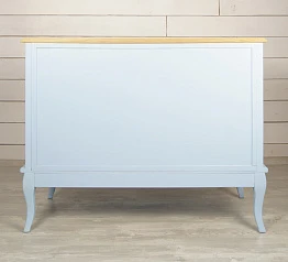 купить стильные Комод «Leontina Blue» на 4 ящика арт ST9315B