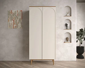 Шкаф двухстворчатый высокий "Arka" AR13 в интерьере