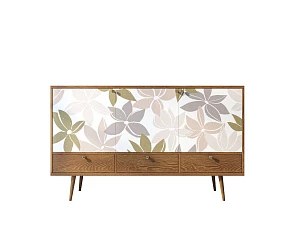 заказать Комод "Berber" три дверки и три ящика 27 принт арт BB24/Print_27 в интернет-магазине