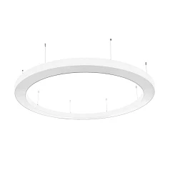 фото 68109 Подвесной светодиодный светильник PASTRENGO, подвес «H», корпус из экструдированного алюминиевого профиля  мелкотекстурное матовое порошковое в интерьере