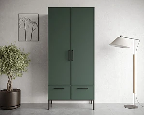 Шкаф двухстворчатый  с ящиками "Nicole" NR26G в интернет-магазине