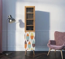 красивый Буфет "Berber" узкий принт 48 арт BB39/Print_48 в интернет-магазине