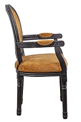 фото Мягкий стул с подлокотниками Volker Arm Orange в интерьере