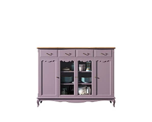 Комод-витрина Leontina Lavanda арт ST9363L