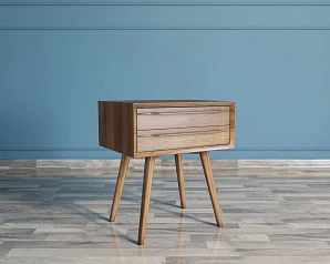 фото Тумба для прихожей в Скандинавском стиле "Bruni" с двумя ящиками