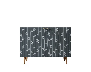 купить красивые Комод "Berber" две дверки 18 принт арт BB04/Print_18