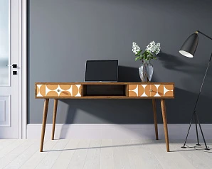 красивый Стол рабочий "Berber" принт 14 арт BB18/Print_14 на заказ