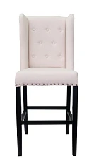 Дизайнерский барный стул Skipton Beige V2 в интерьере