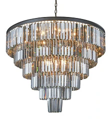 Люстра Odeon 6 Rings Smoke на заказ в интернет-магазине