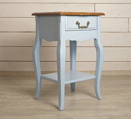 Прикроватная тумба "Leontina Blue" с одним ящиком арт ST9302SB на заказ