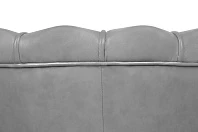 Низкое кресло ракушка Pearl Grey V2 в интерьере