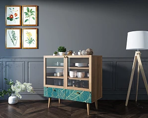 Буфет низкий "Berber" принт 41 арт BB47/Print_41