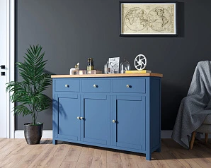 Комод "Jules Verne" 3 ящика 3 дверки арт JV38ETGB