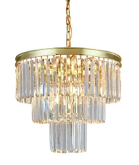 красивые Люстра Odeon 3 Rings Gold