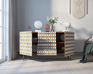 Комод "Berber" с ящиками 22 принт арт BB14/Print_22 в интернет-магазине