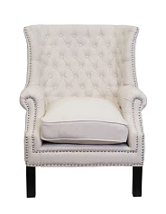 красивое Классическое кресло Teas Beige