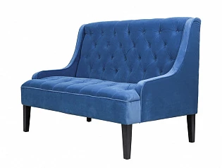 купить Прямой двухместный американский диван Sommet синий в интернет-магазине