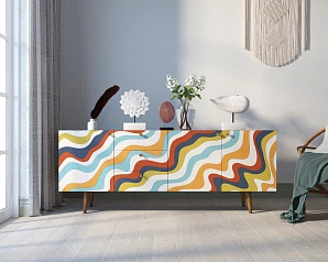 купить Комод "Berber" удлиненный принт 21 арт BB11/Print_21 в интернет-магазине