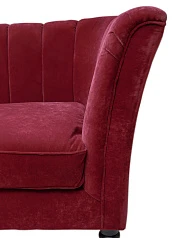 купить стильные Прямой двухместный диван Dalena Vine красный