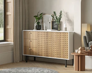 красивые Комод с дверками и ящиками KOTO арт KT26