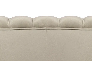 заказать Дизайнерский диван Pearl Double Taupe на черных ножках
