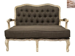 заказать Диван модерн прямой Yareli Brown V2 цвет бежевый