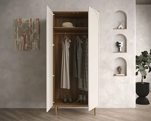 Шкаф двухстворчатый высокий "Arka" AR13 в интерьере