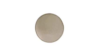 Кресло с пуфом ракушка Pearl Taupe