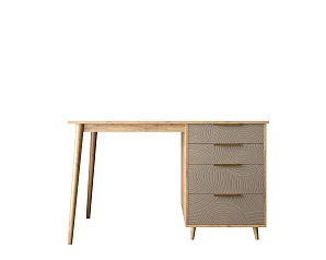 стильные Стол рабочий "Line" одной тумбой R23/beige