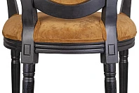 фото Мягкий стул с подлокотниками Volker Arm Orange в интерьере