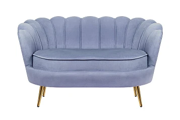 купить стильный Диван ракушка Pearl Double Blue