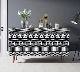 заказать Комод "Berber" с двумя дверками и ящиками принт 19 арт BB17/Print_19