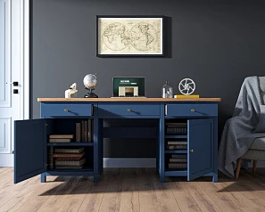 заказать стильные Большой рабочий стол "Jules Verne" арт JV02ETGB