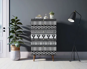 красивые Комод высокий "Berber" принт 19 арт BB10/Print_19 в интернет-магазине