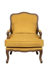 Мягкое полукресло с подлокотниками Nitro Yellow на заказ