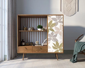 купить Стеллаж с нишей "Berber" принт 27 арт BB28/Print_27 в интернет-магазине