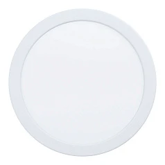 заказать 99151 Светодиодный встраиваемый светильник FUEVA 5, 17W (LED), ?216, ET26, 2100lm, 4000K, сталь, белый в интернет-магазине