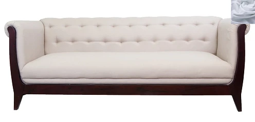 купить Классический диван Delvin серый в интернет-магазине